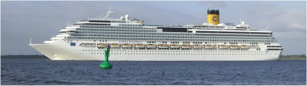 Costa Pacifica ab Kiel